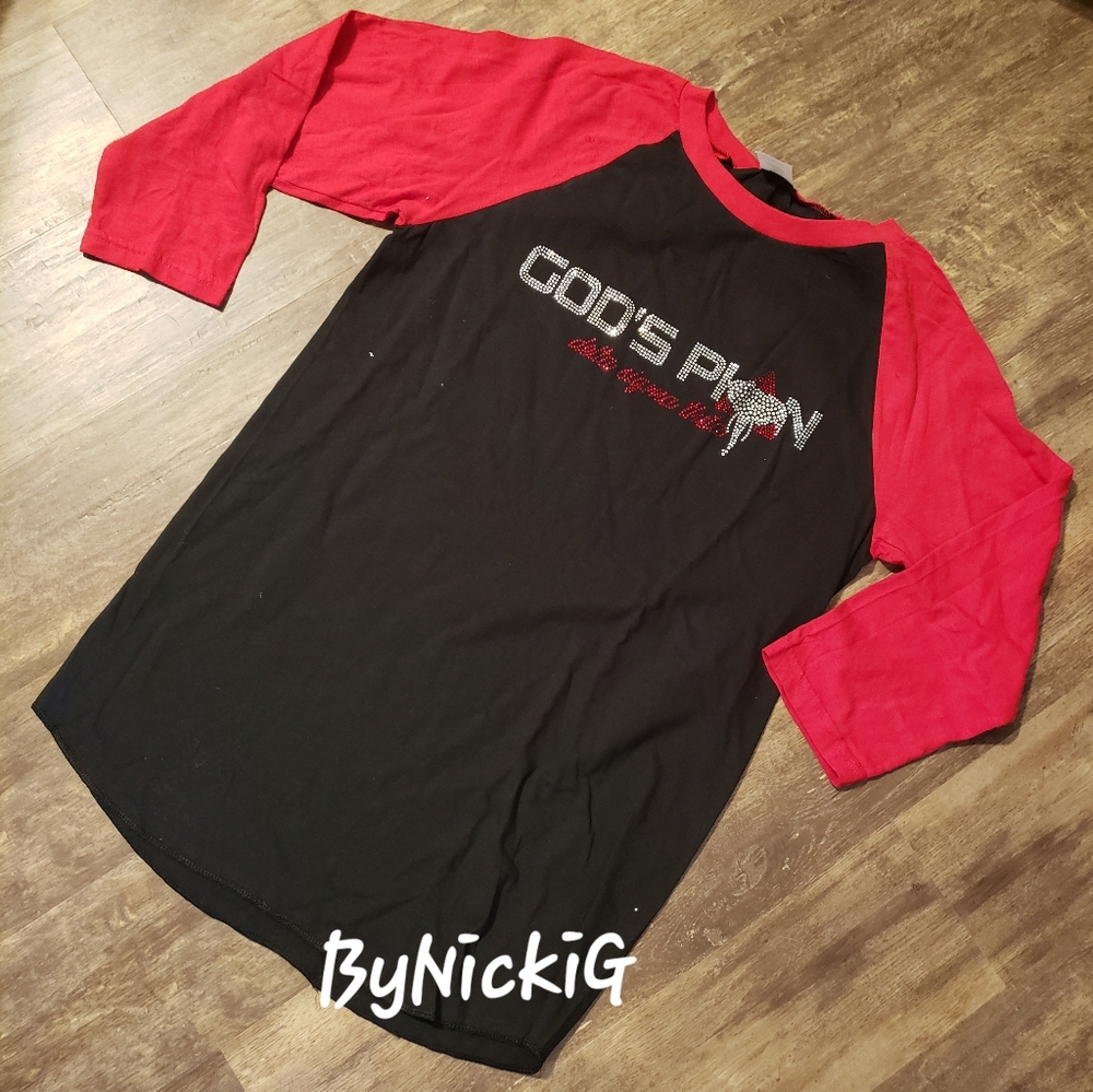 Bling Tee "Delta God's Plan"